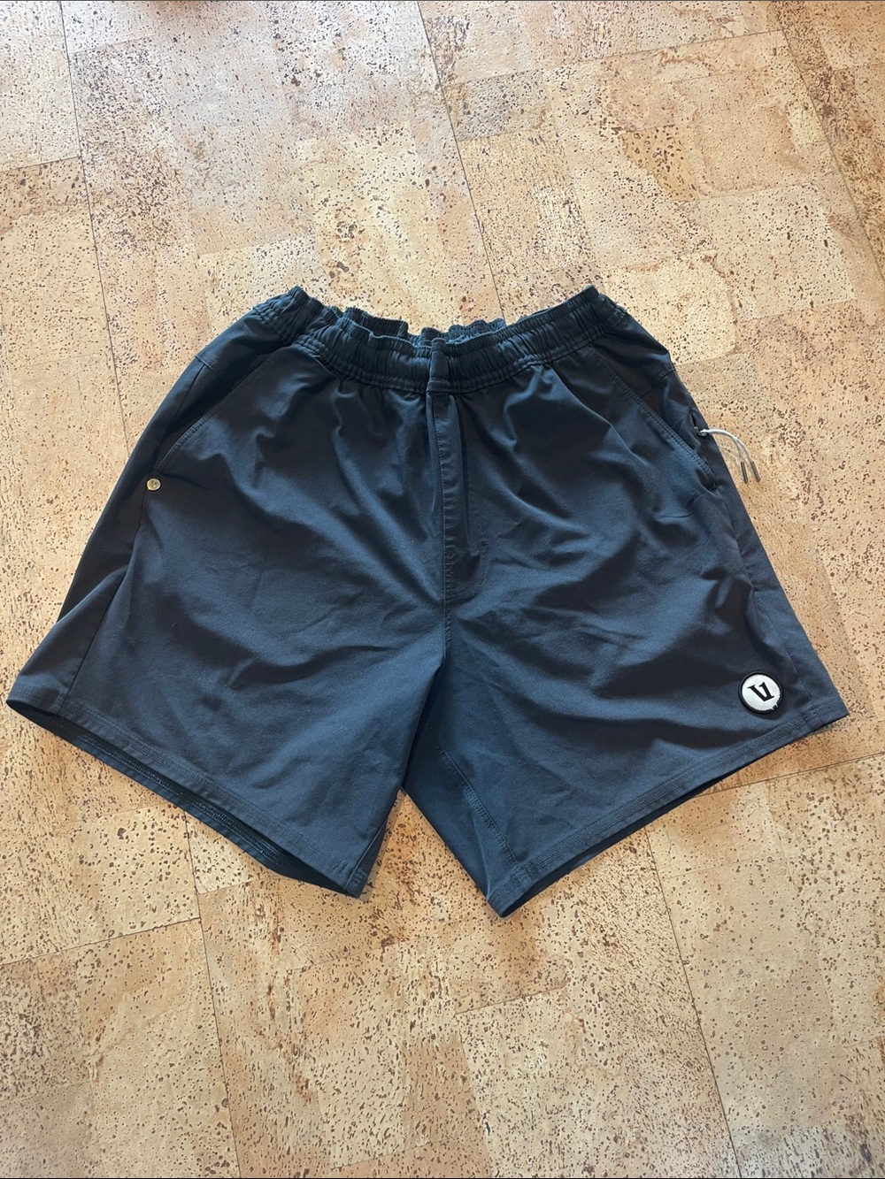 Vuori Men's Navy Athletic Shorts